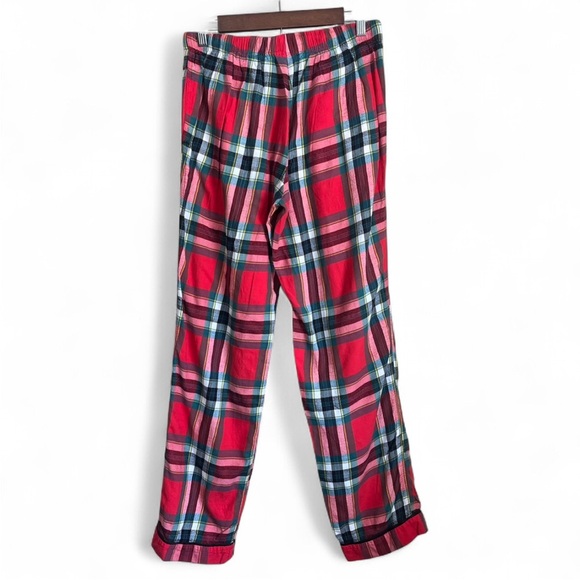 Victorias Secret Red Plaid Pajama Pants With Pockets Size Small - Picture 3 of 6